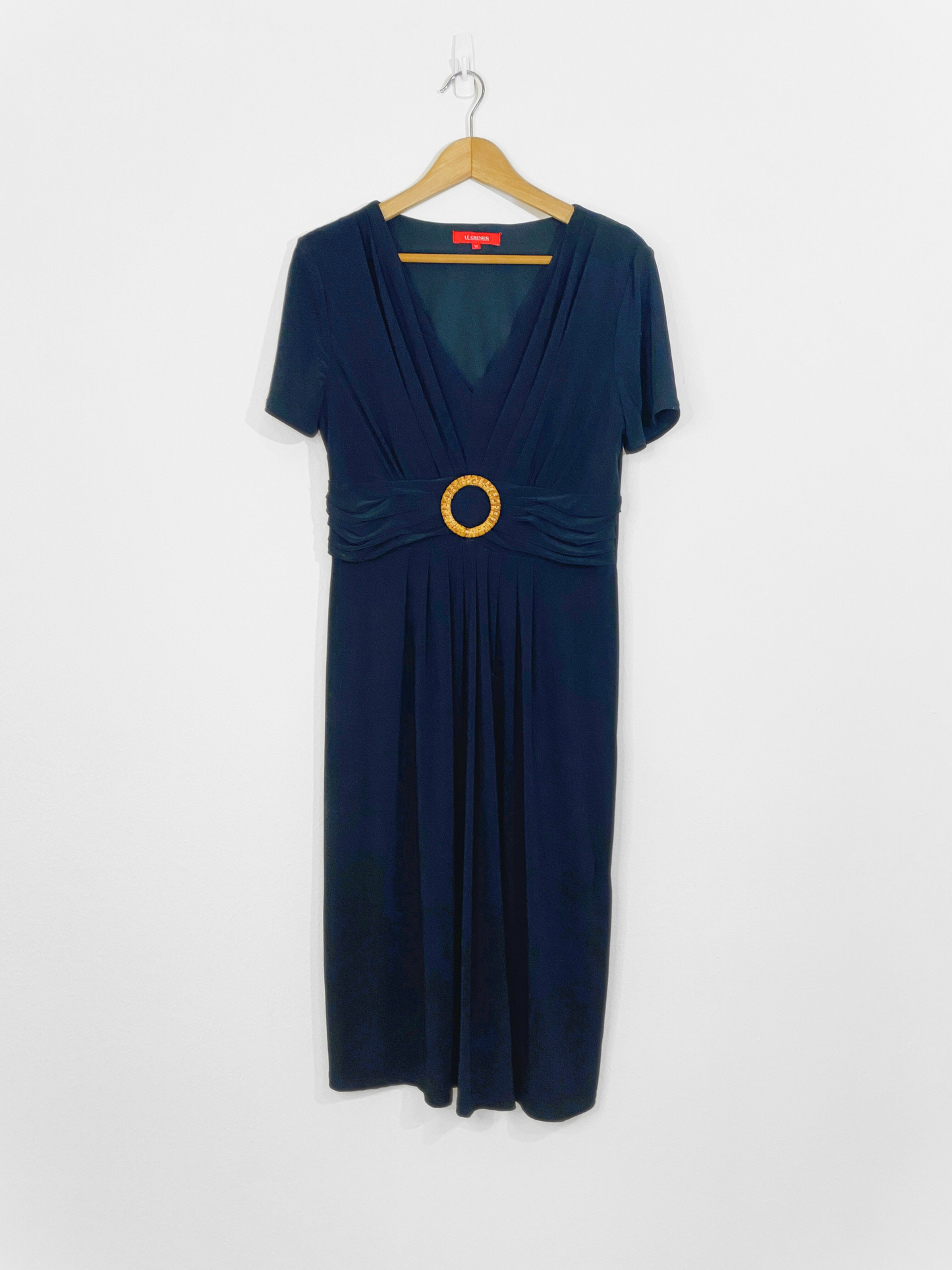 Black Buckle Dress (M/L)