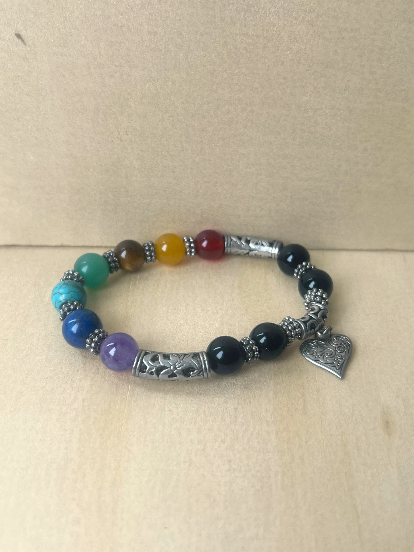 Rainbow Beaded bracelet