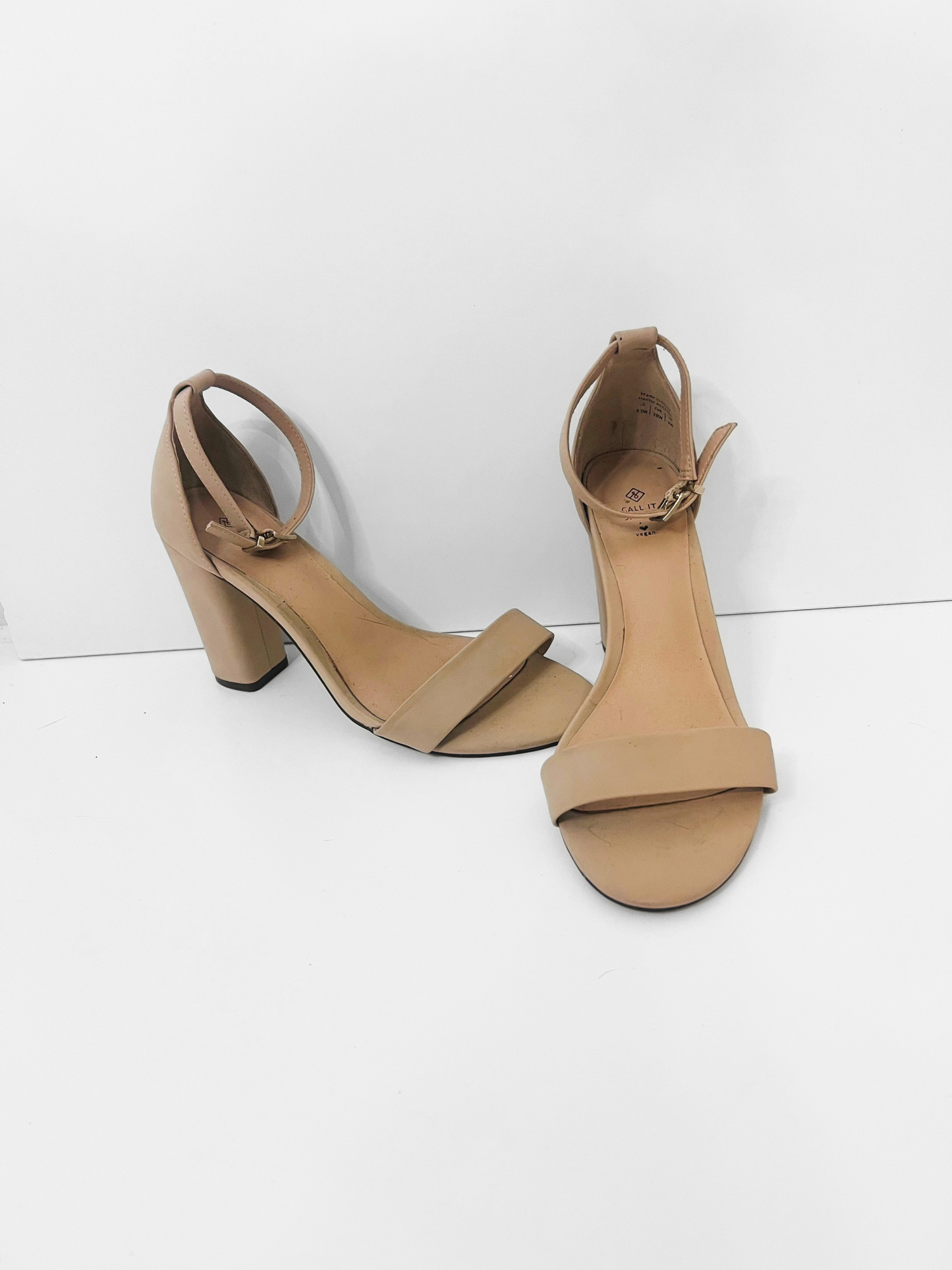 Pink nude heels (size 8.5)