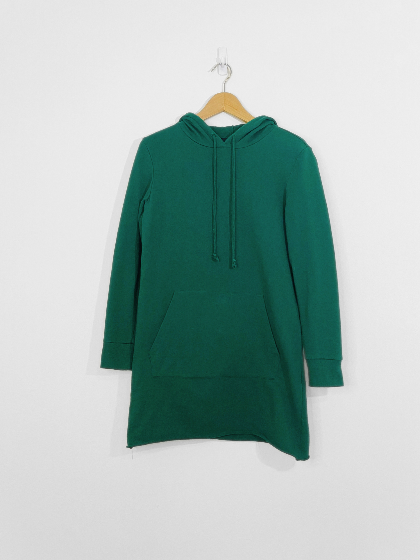 Green Hoodie Dress (Small)