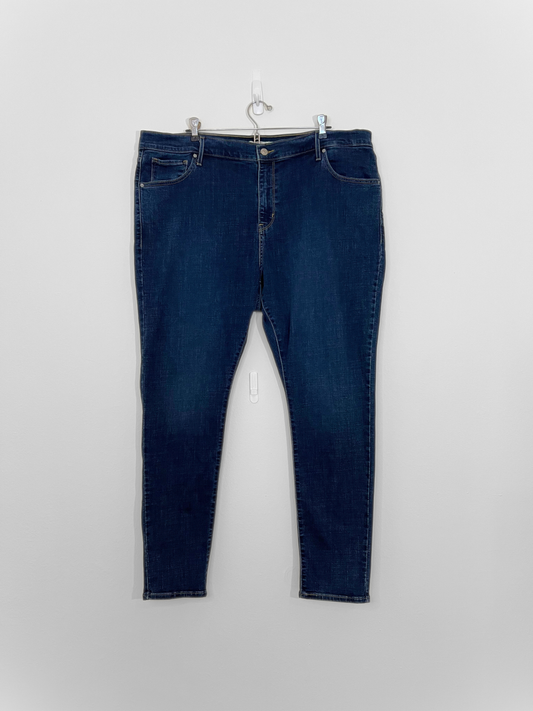 Dark Skinny Jeans (20W)