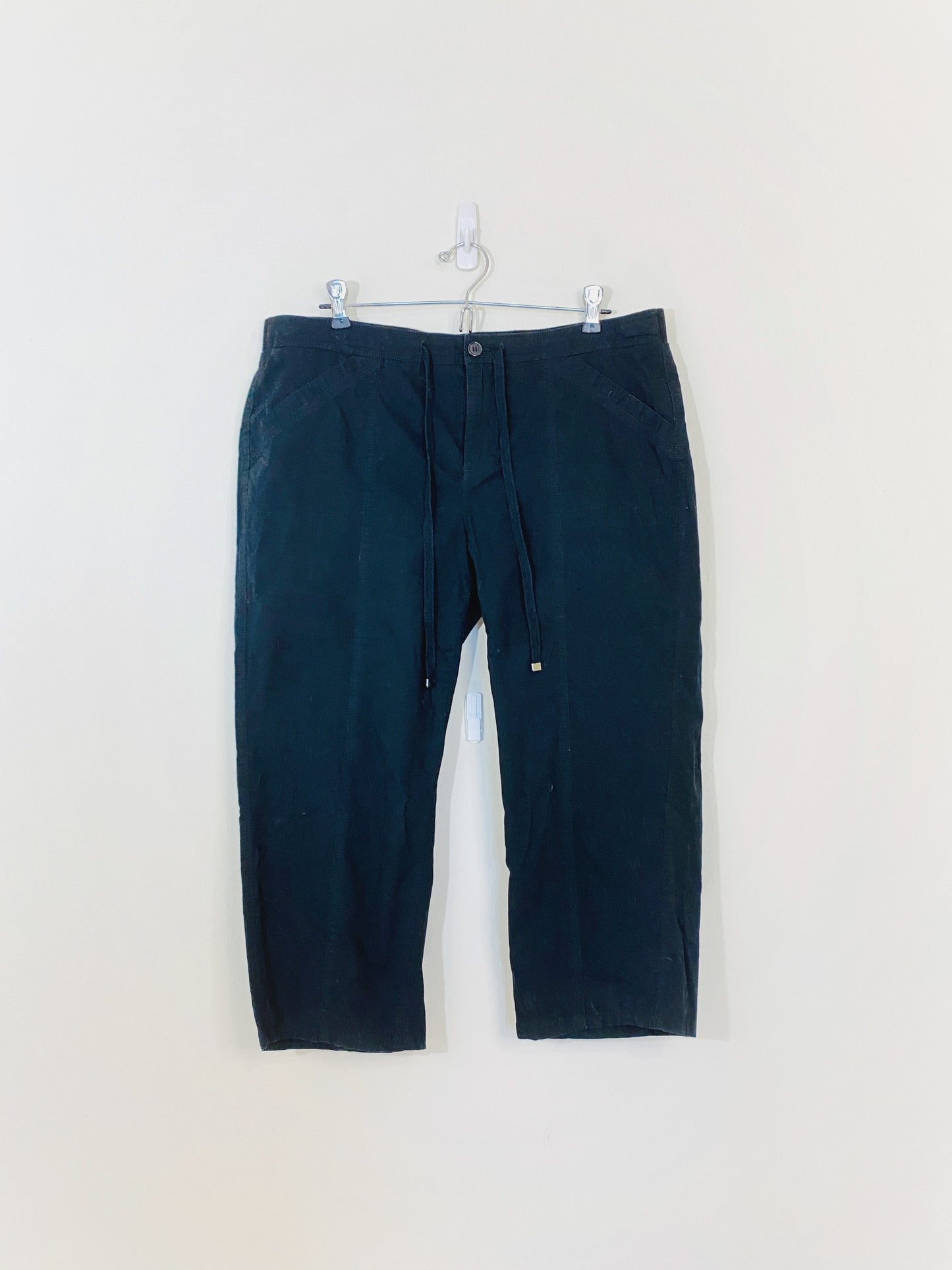 Capri sportif noir (taille 14)