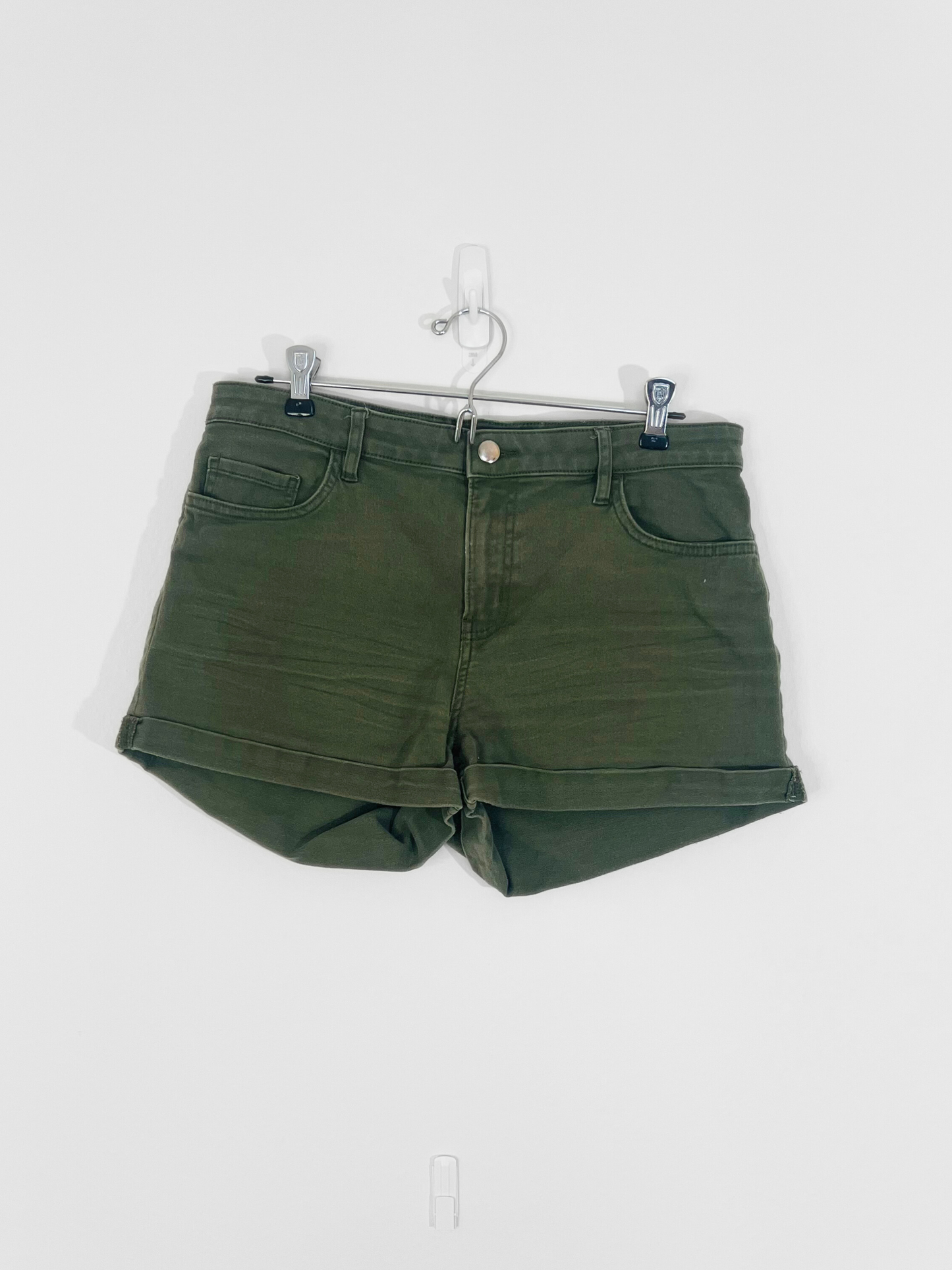 Olive Shorts (Size 12)