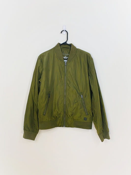 Olive Green bomber Jacker (Small)