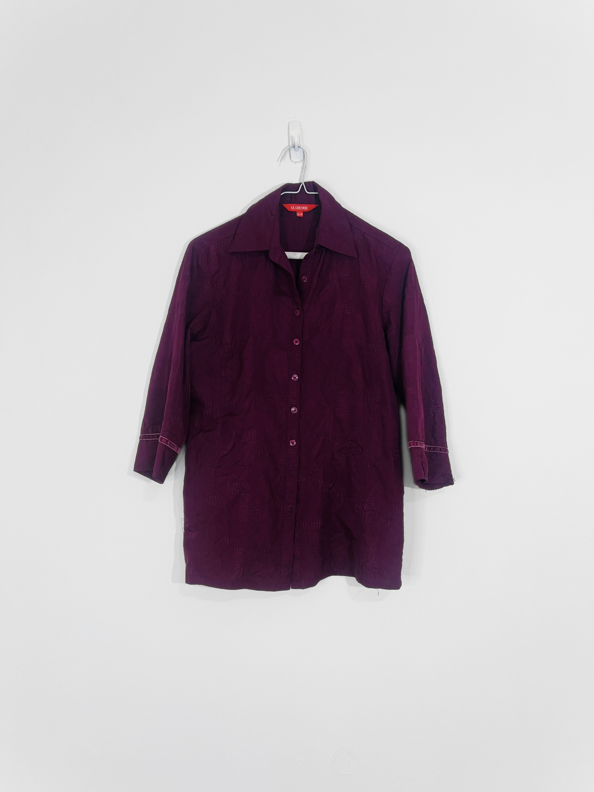 Deep Fuchsia Blouse (XS)