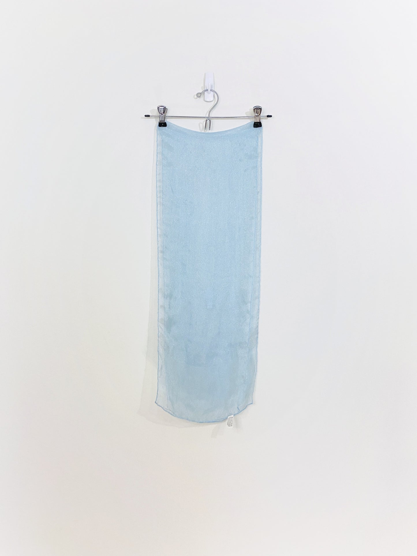 Écharpe bleu bébé