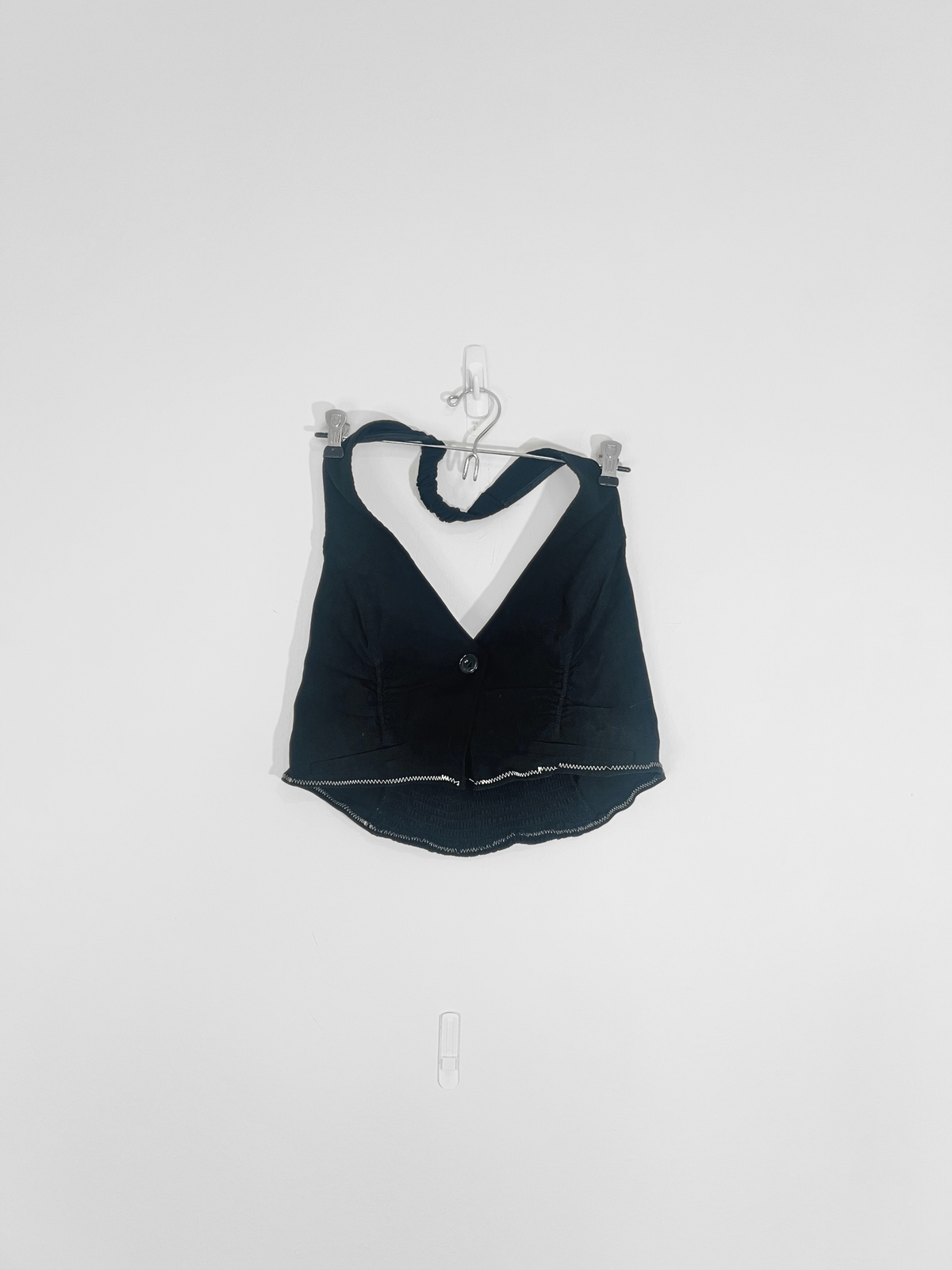 Black Halter Top (Large)