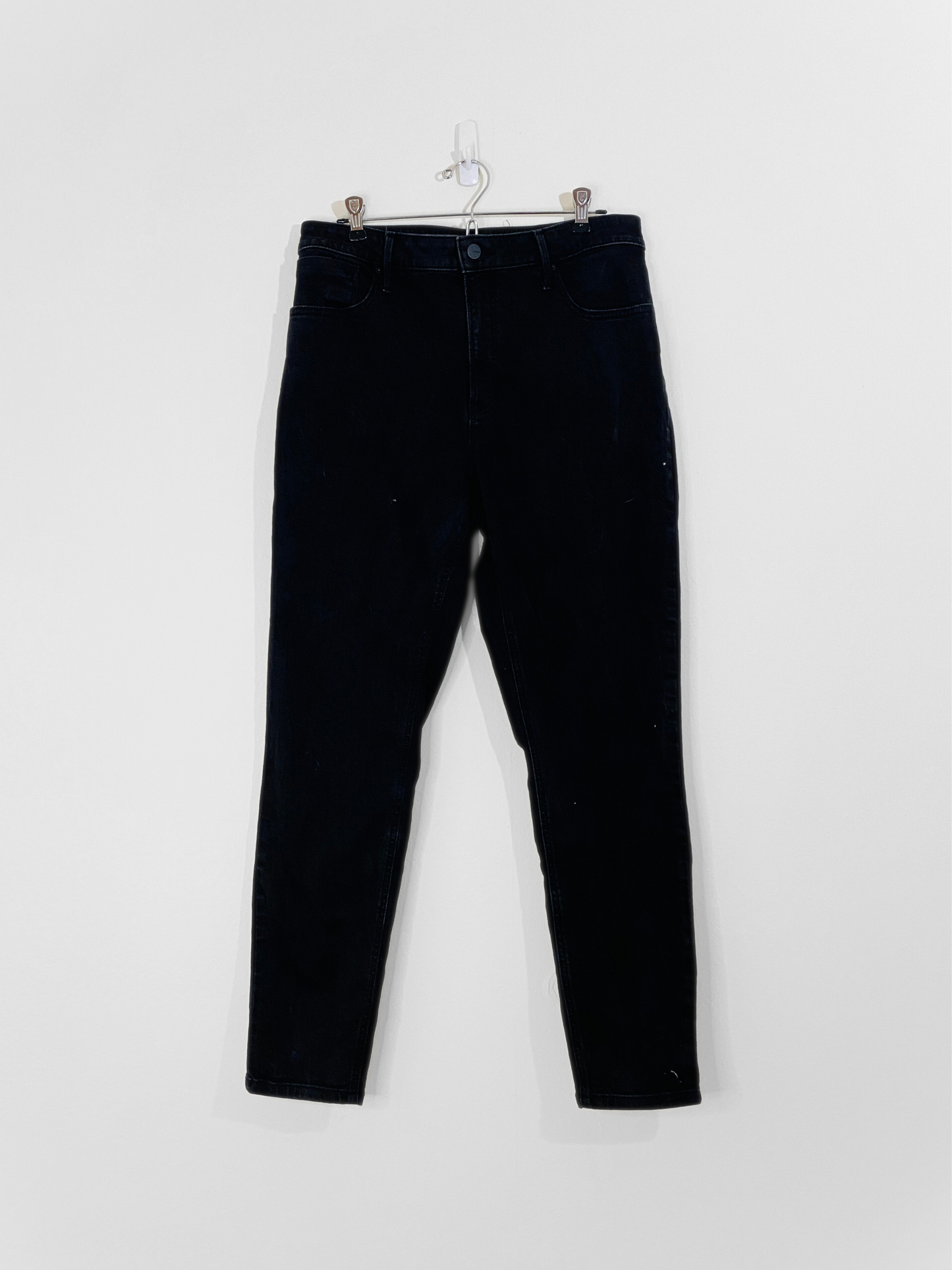 High Rise Black Jeans (Size 32)