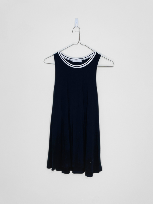 Black Ringer Tank (XL)