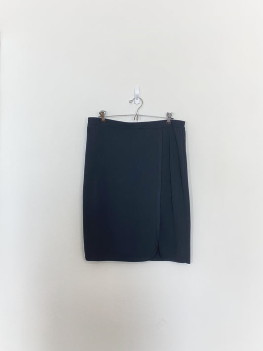 Jupe tulipe noire (XL)