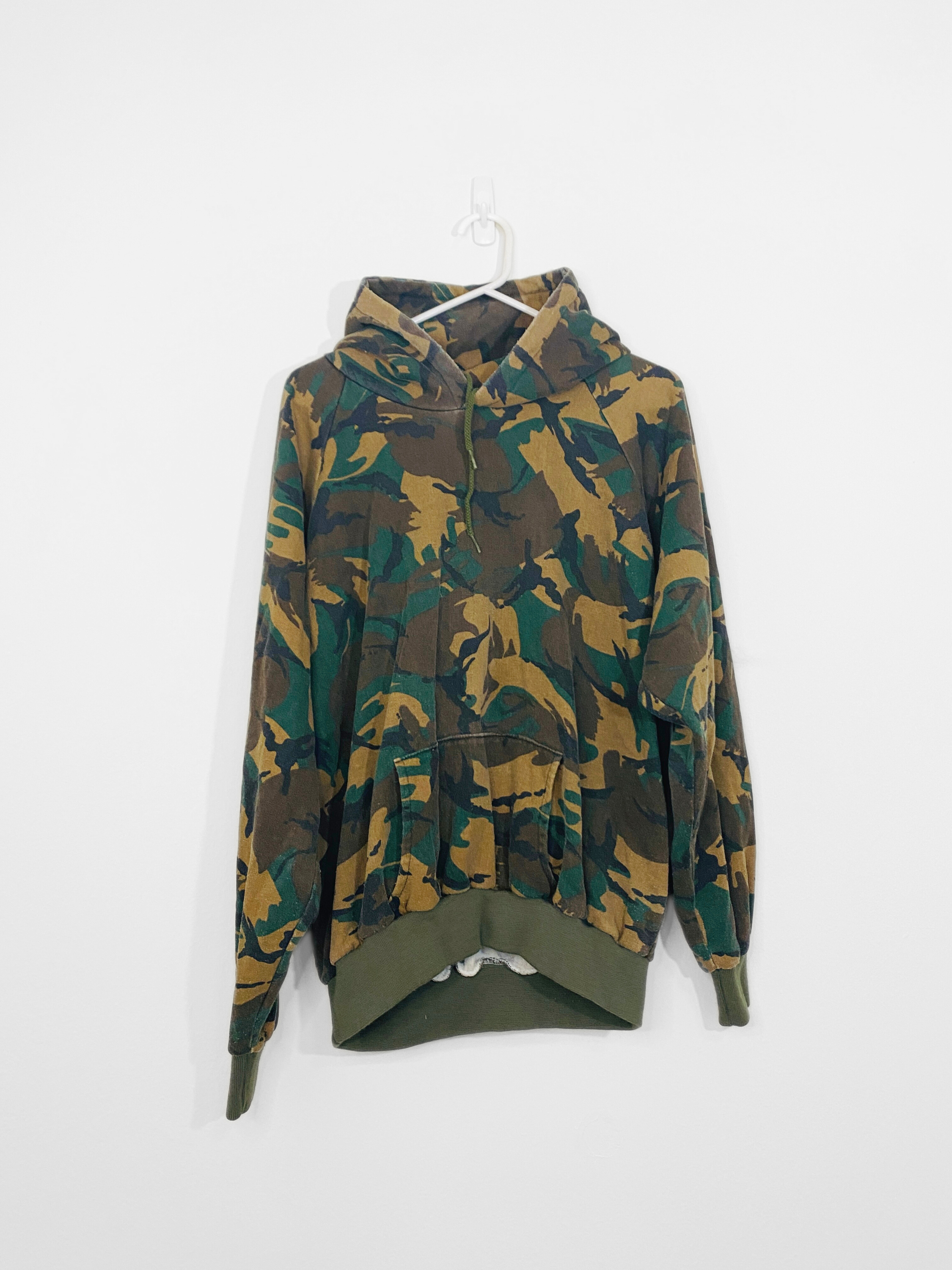 Camo Hoodie - Icon Logo Black Camo / Medium