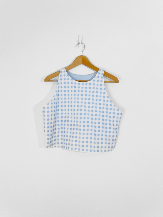 Gingham Sports Bra (2X)