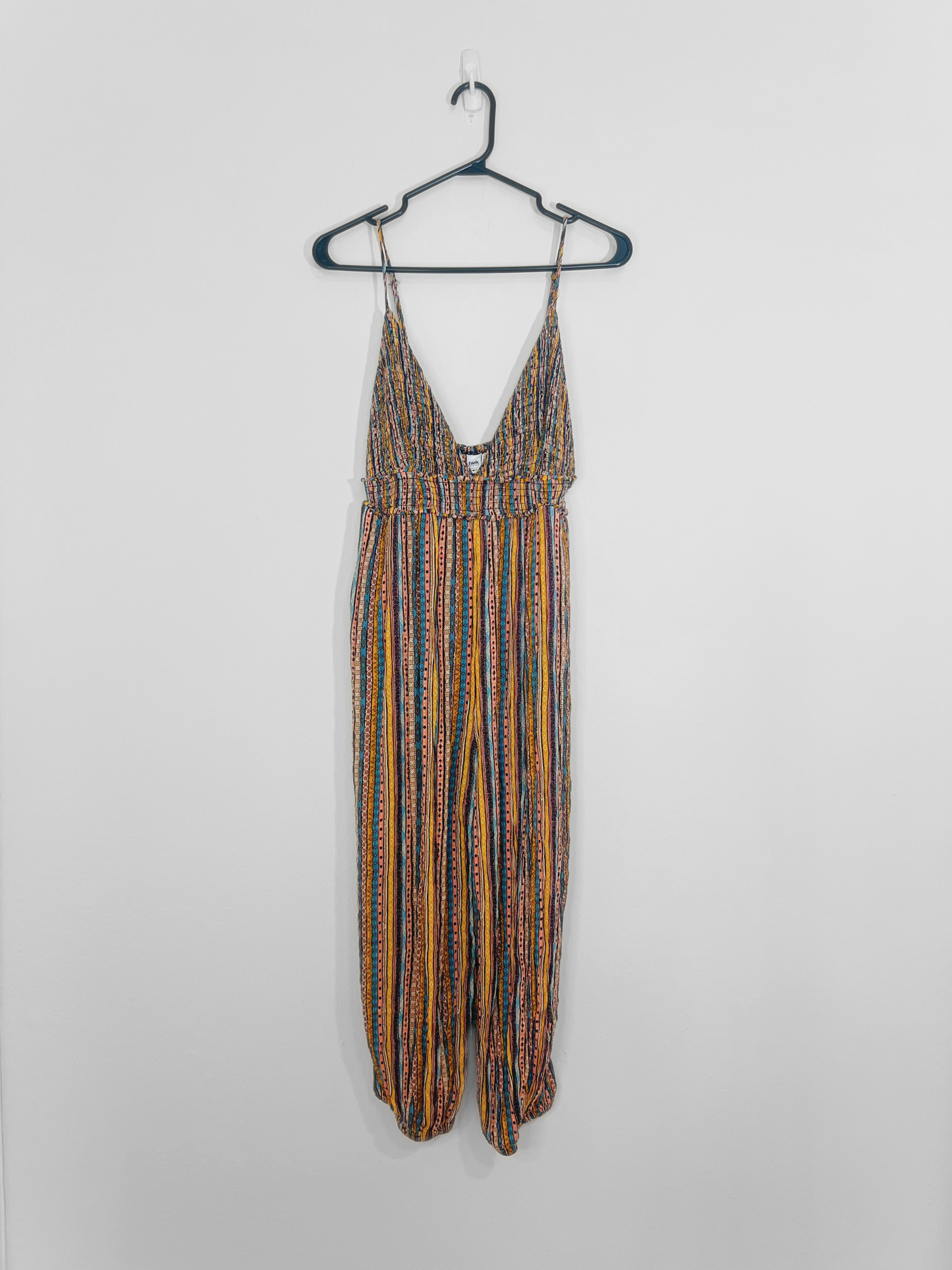 Colorful Striped Romper (Medium)
