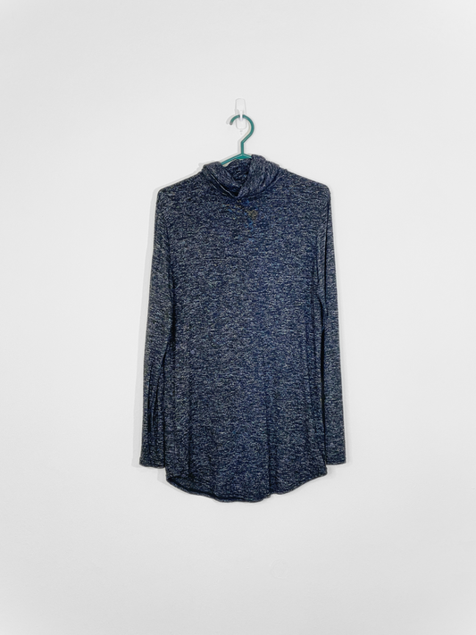 Cowl Neck Pullover Sweater (Large)
