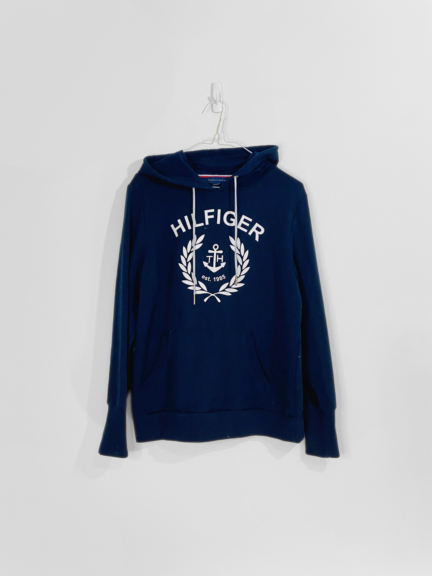 Navy Logo Hoodie (Medium)
