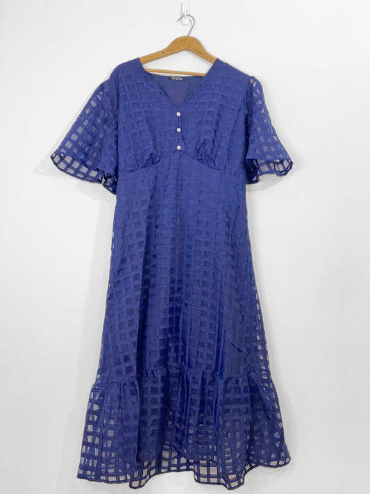 Navy Day Dress (Size 20)