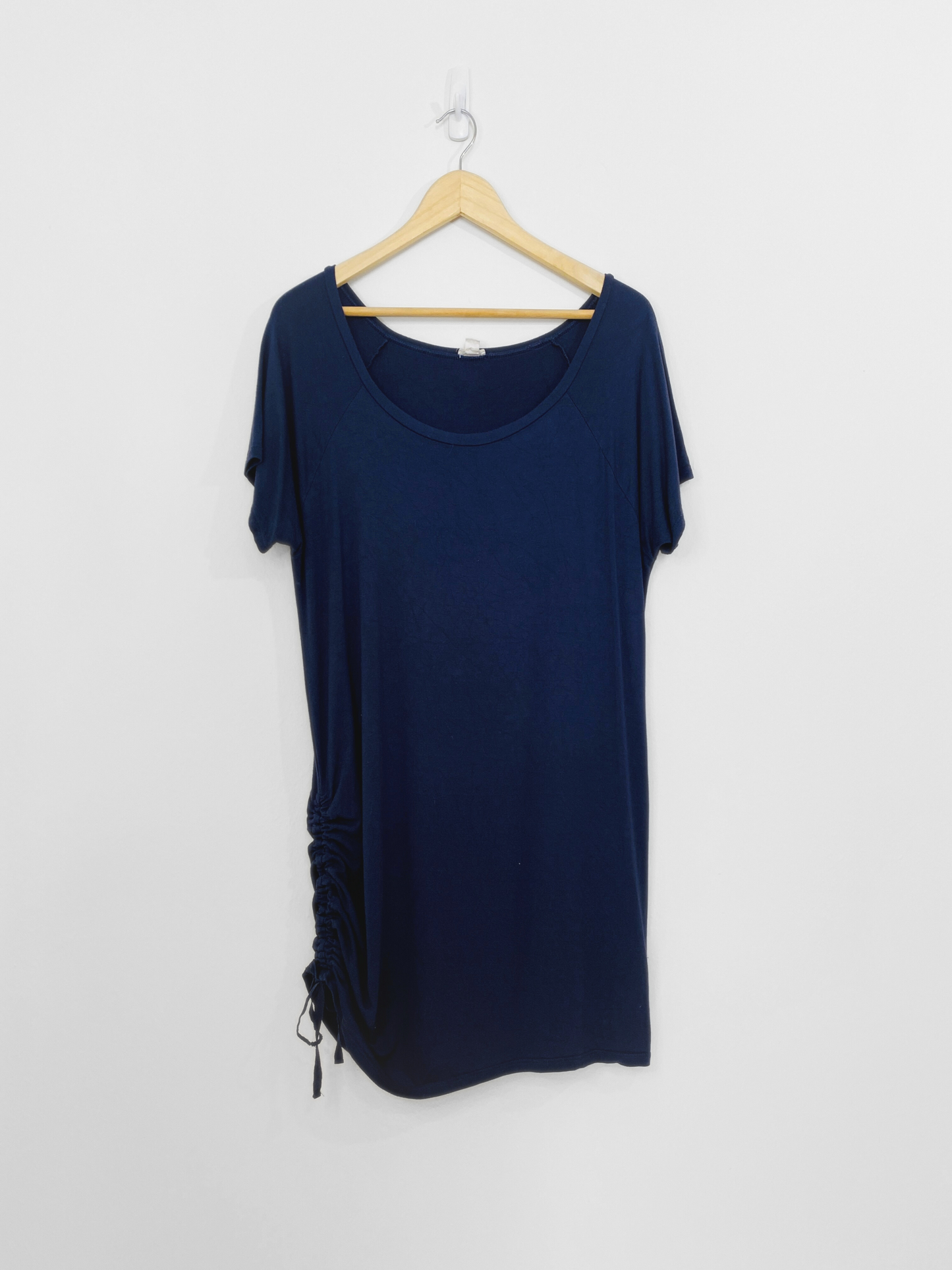 Navy T-Shirt Dress (Medium)