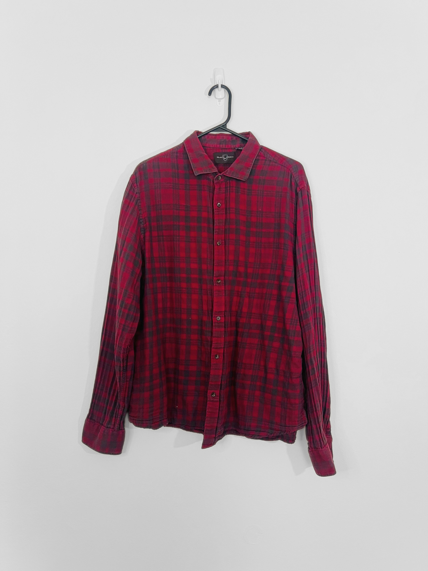 Red Plaid Shirt (XL)