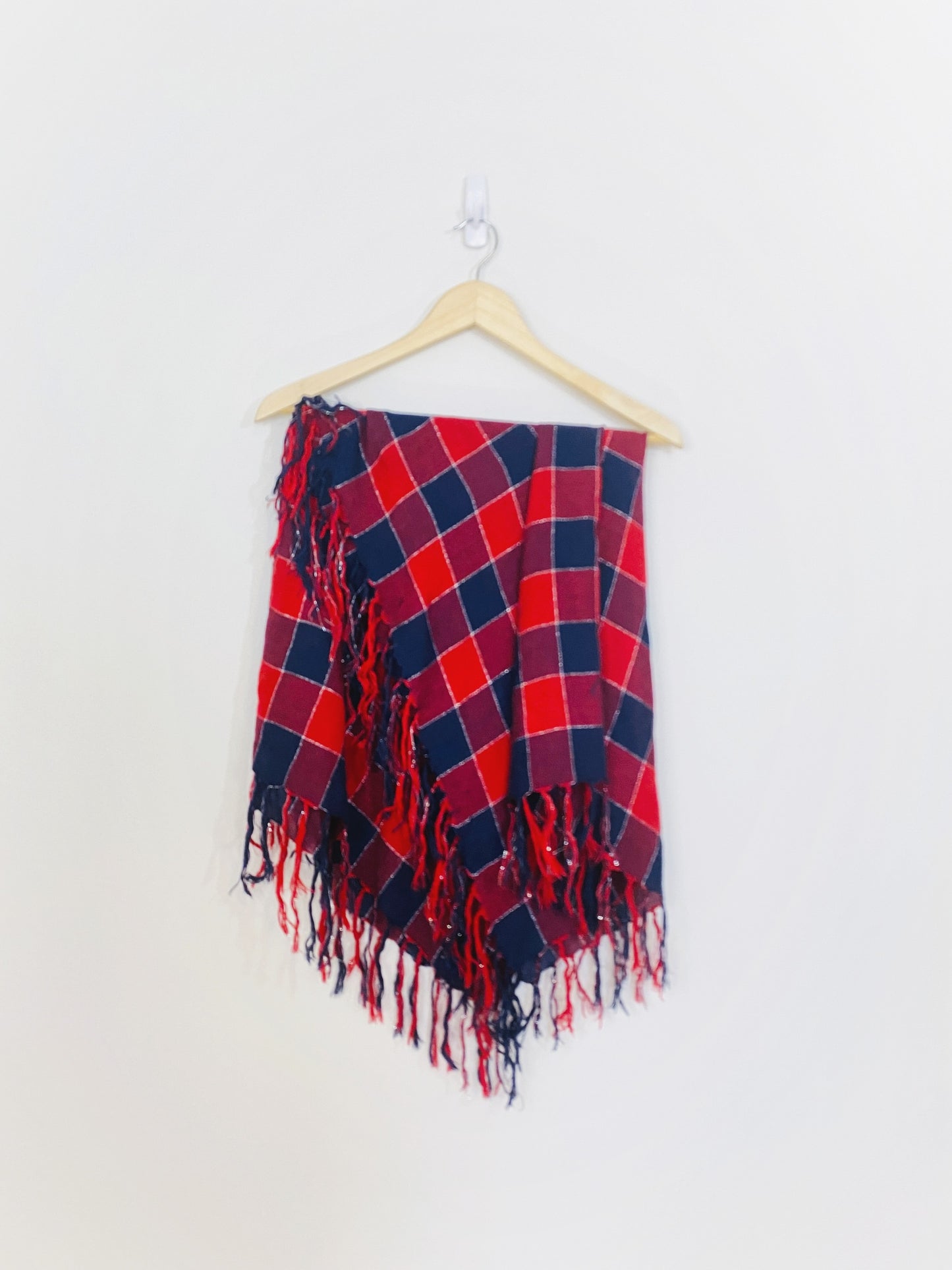 Checkered Square Scarf