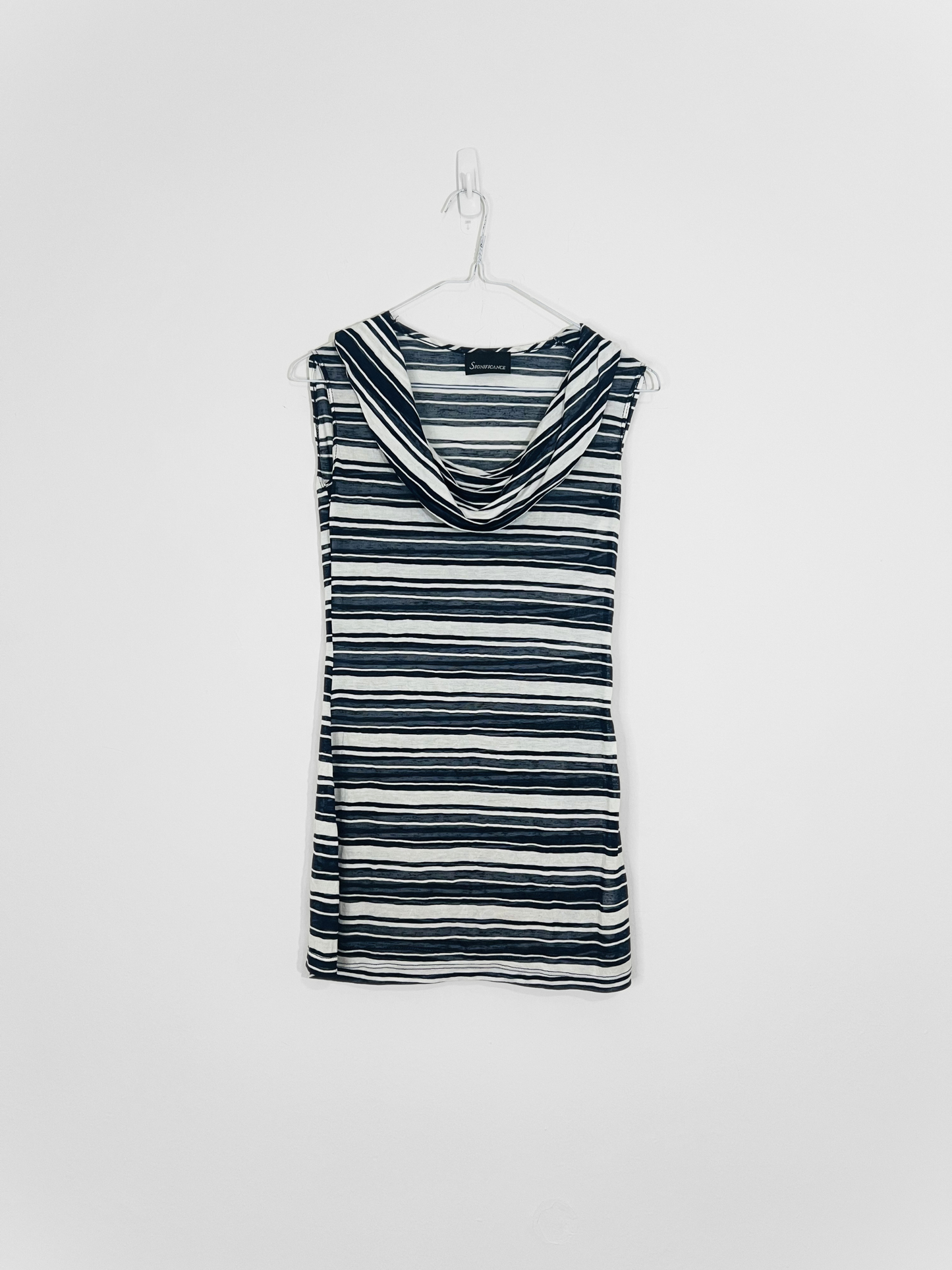 Navy Striped Top (XS)