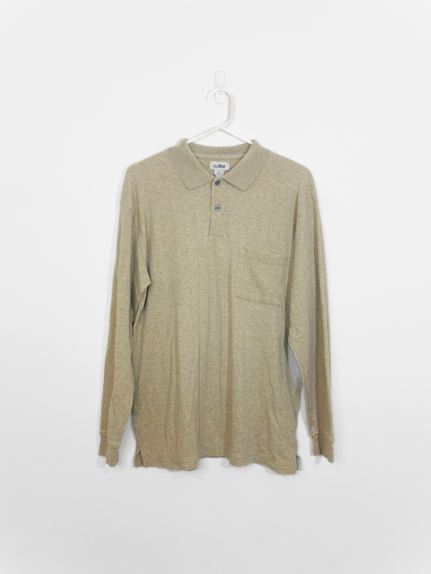 Beige Longsleeve Shirt (Small)