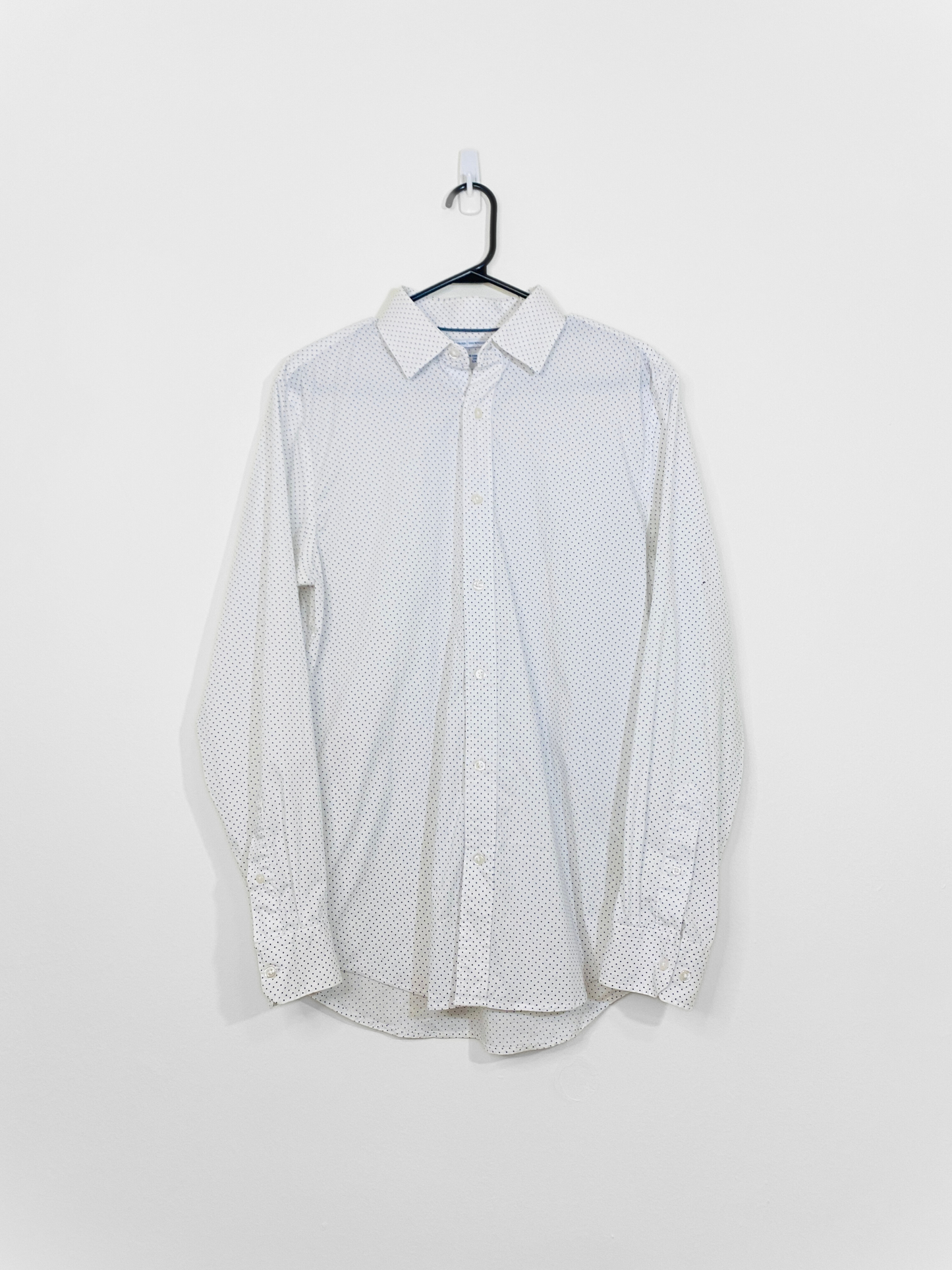 Polka Dot Button Down Shirt (Medium)