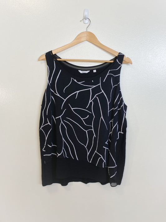 Débardeur noir et blanc (2X)