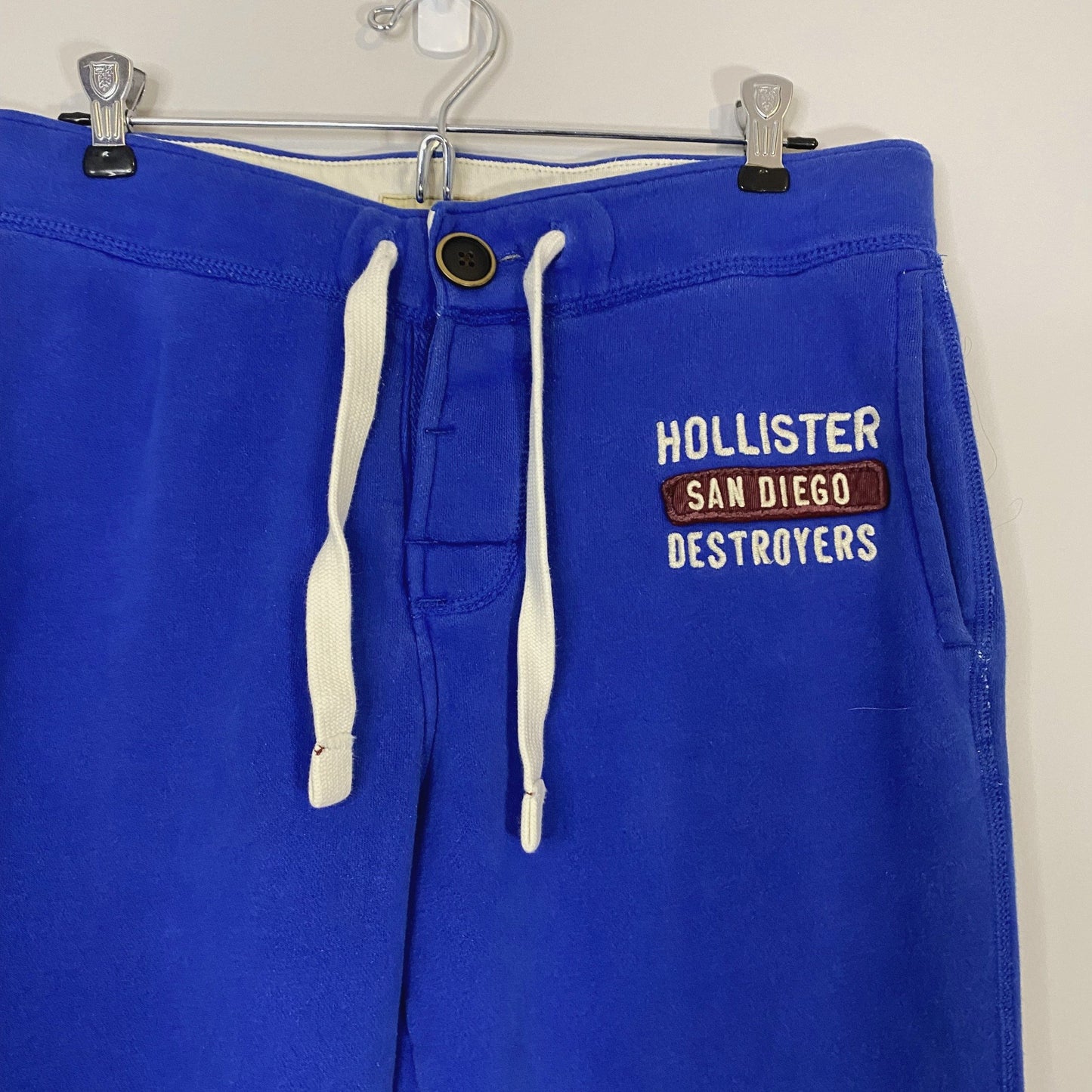 Blue Hollister Sweatpants (Medium)