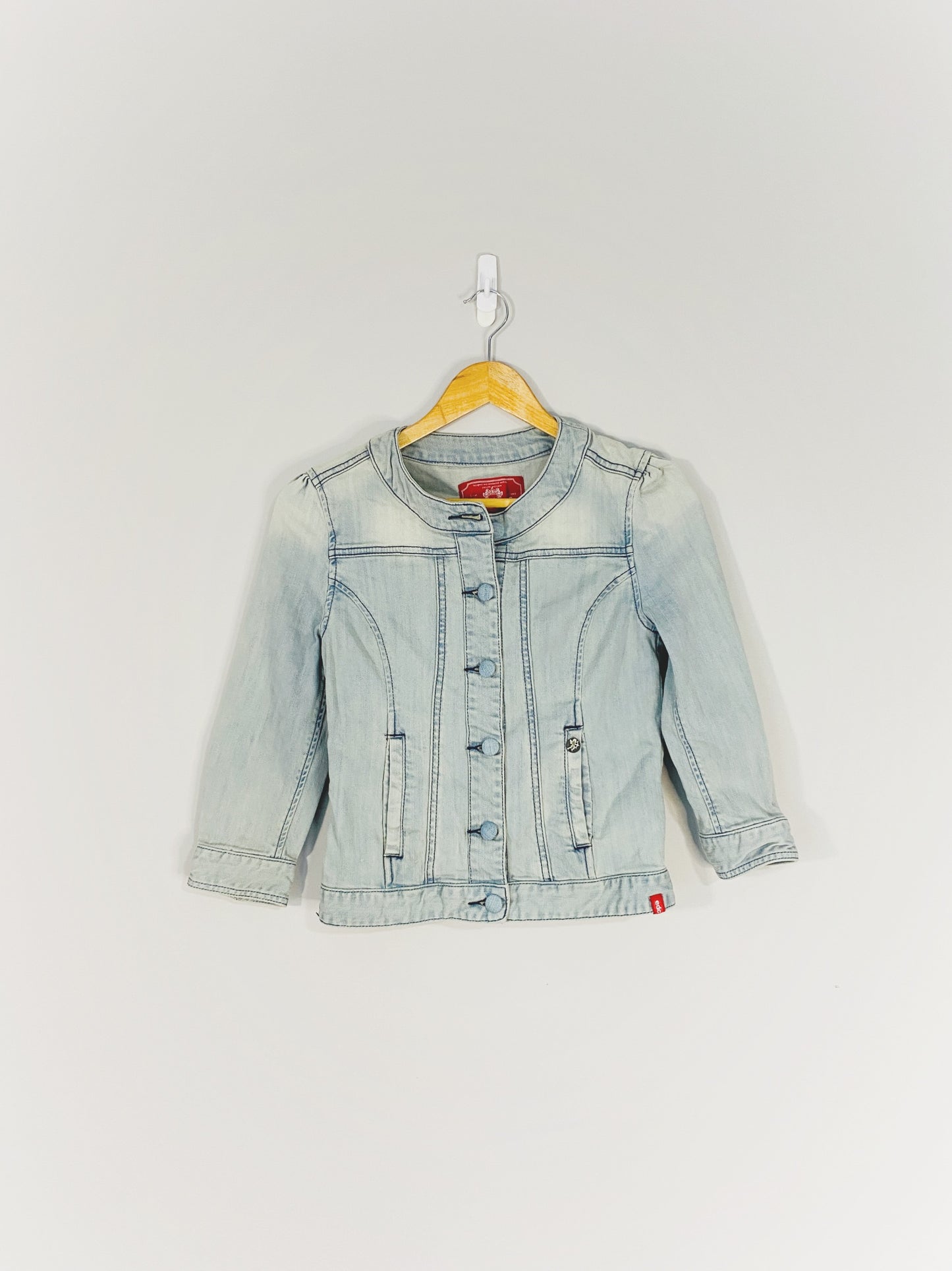 Light-Wash Jean Jacket (XS)