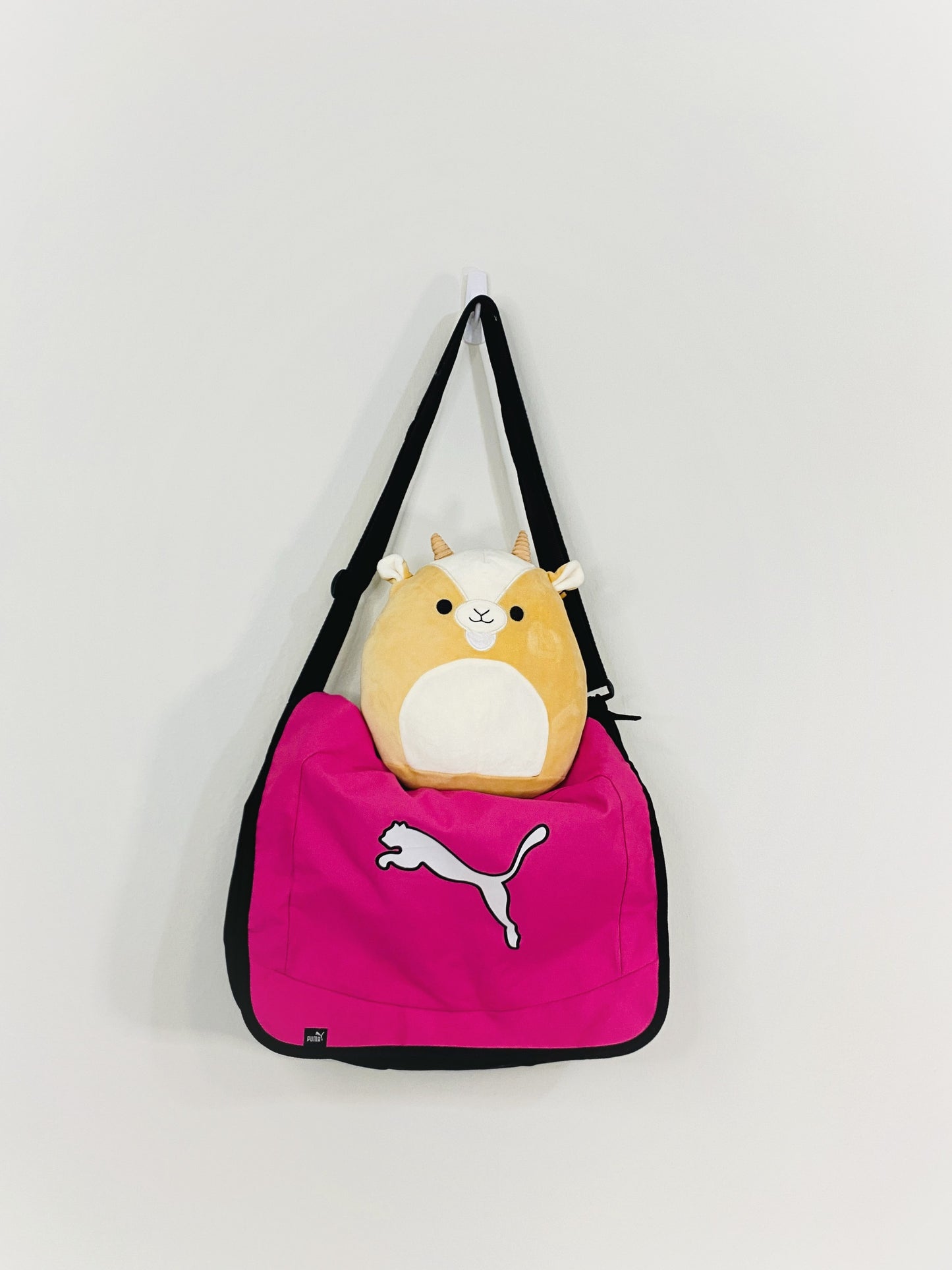 Pink Messenger Bag