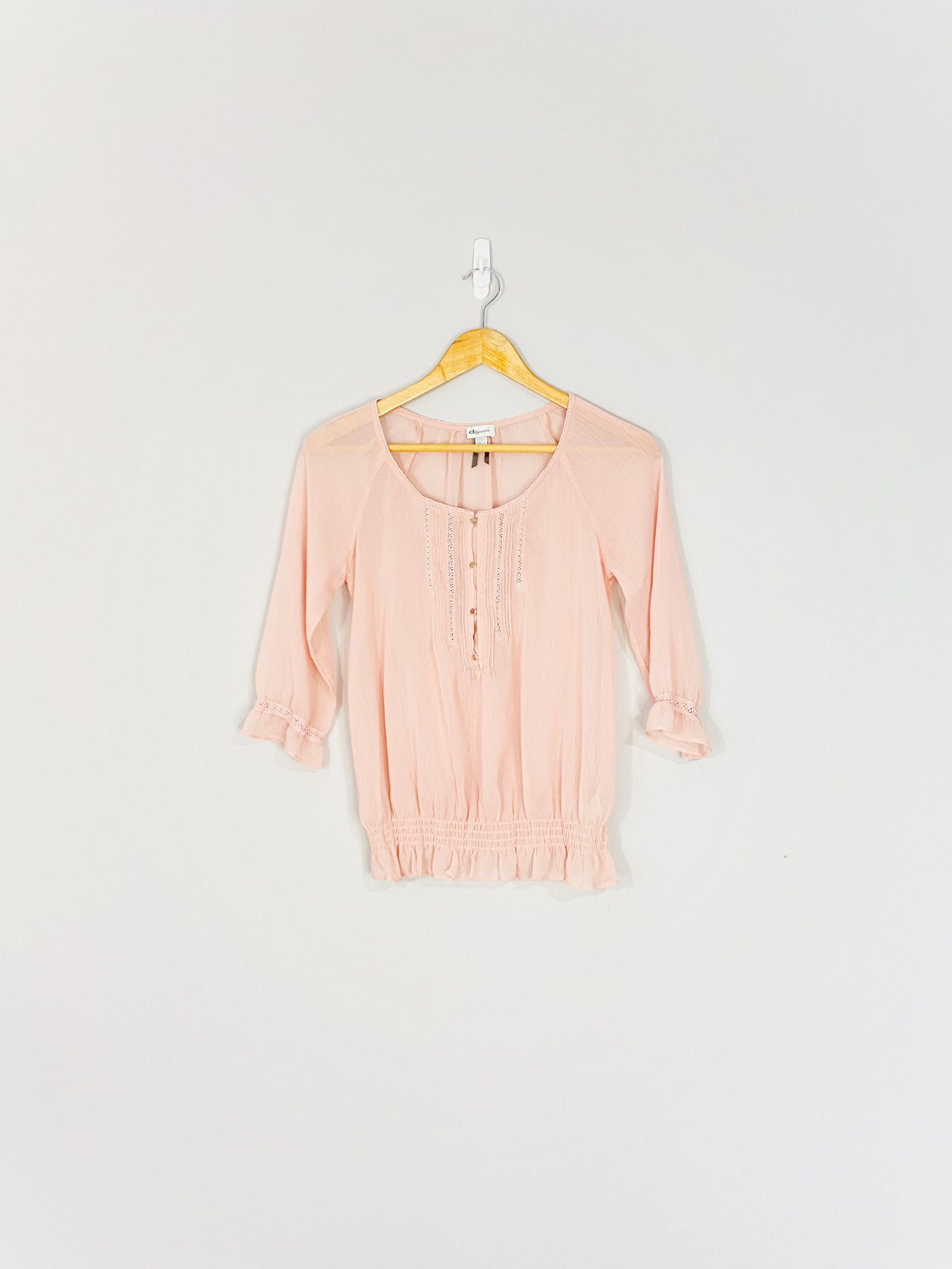 Cream Peasant Blouse (XS)