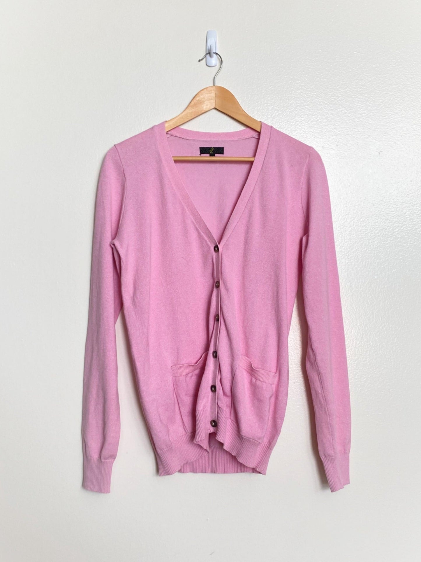 Cardigan scintillant rose (XL)