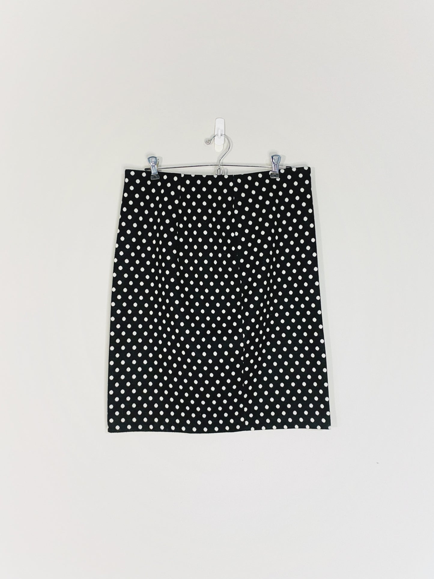 Jupe crayon à pois (Taille 12)