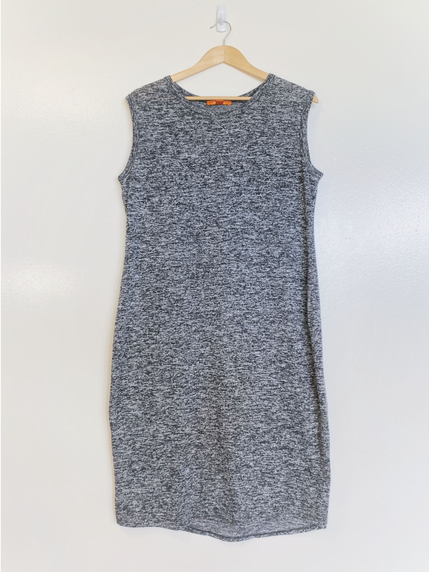 Robe moulante sel et poivre (XL)