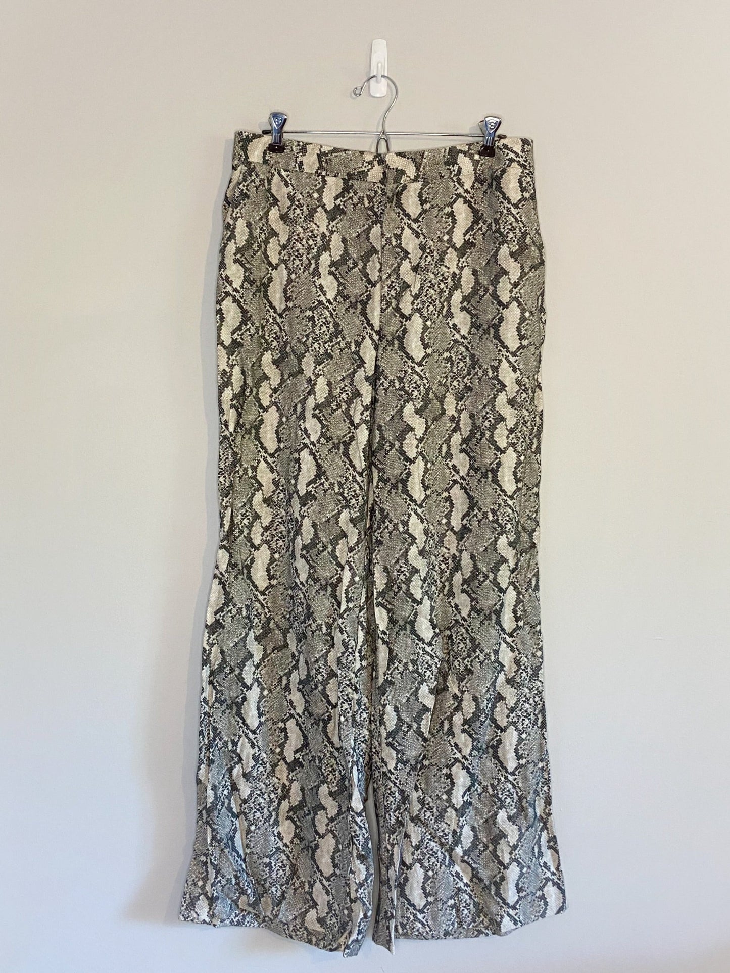 Snake Print Pants (Size 10)