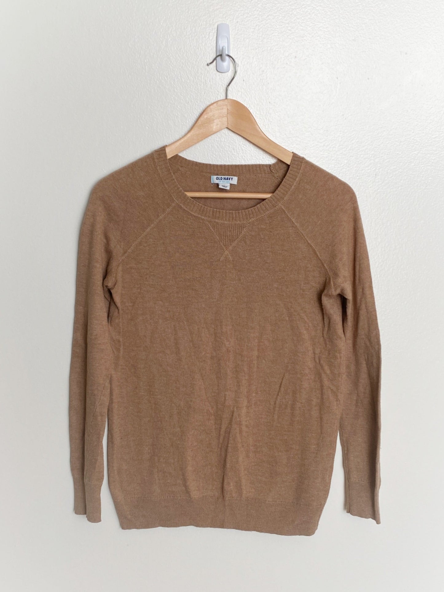 Pull marron clair (XS)
