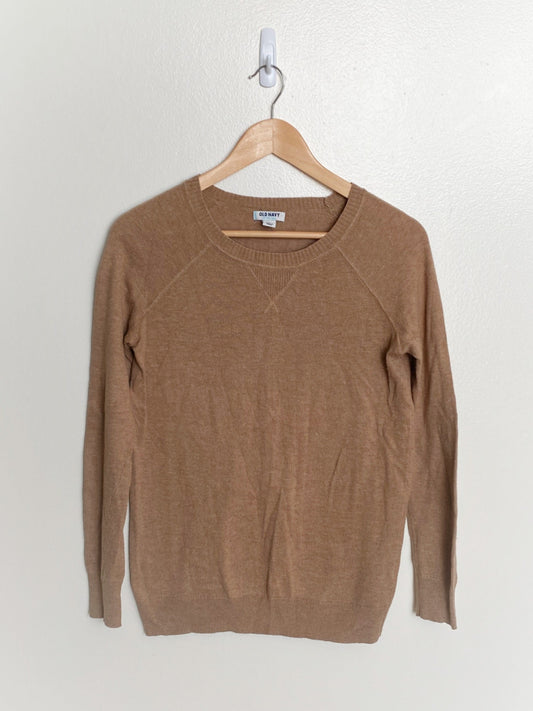 Pull marron clair (XS)