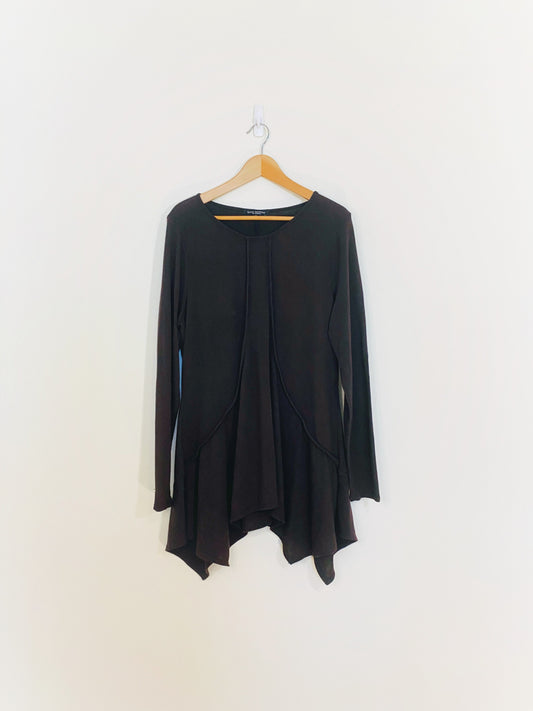 Haut oscillant marron (1X)