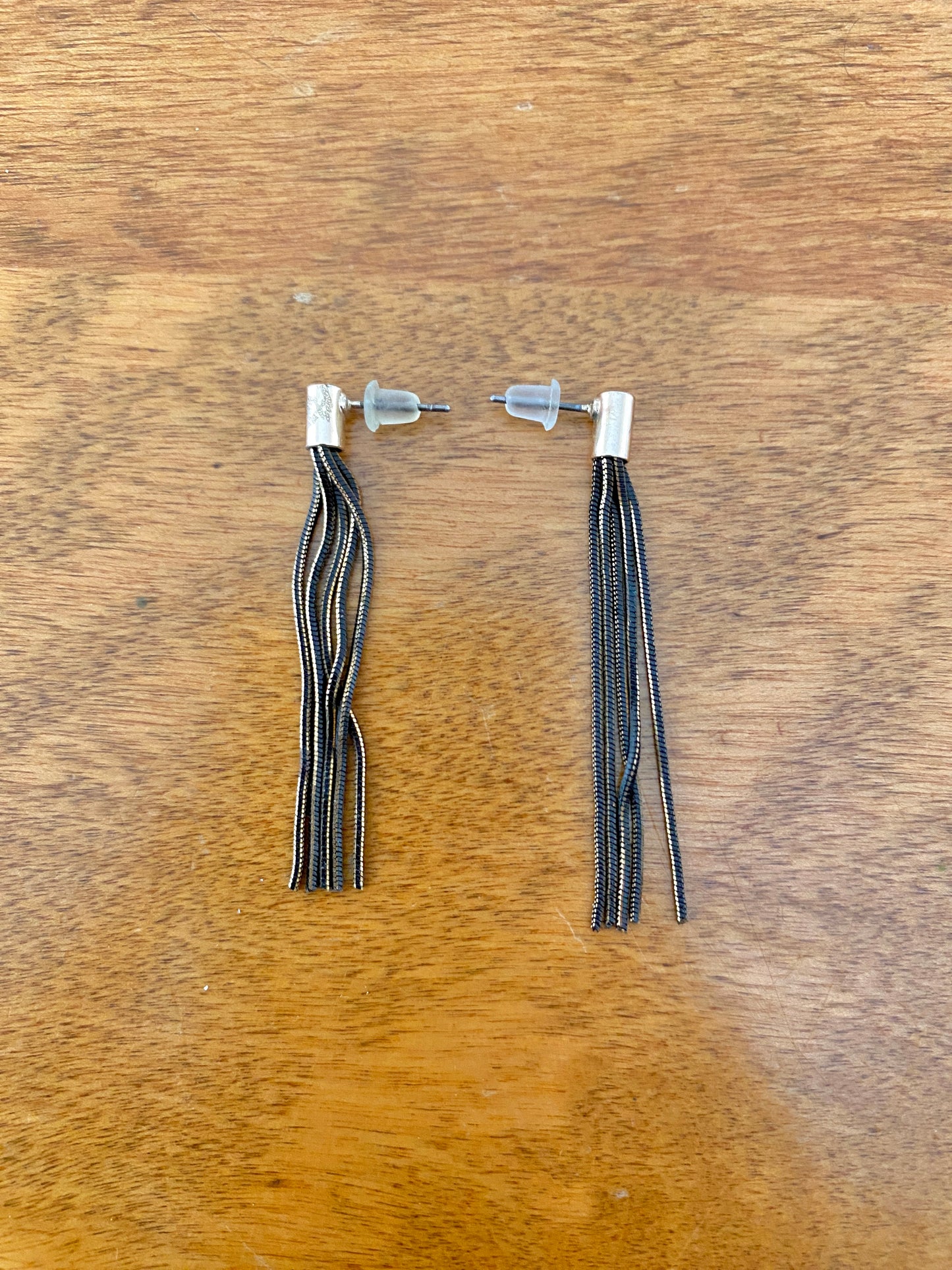 Metal Fringe Earrings