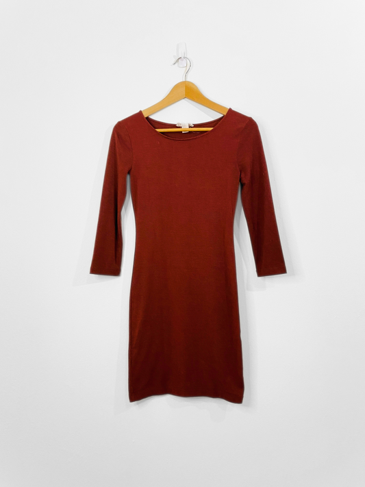 Burgundy Dress (Small)