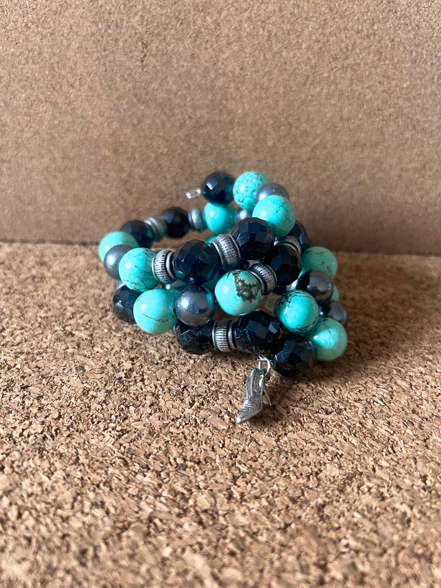 Beaded Spiral Bracelet