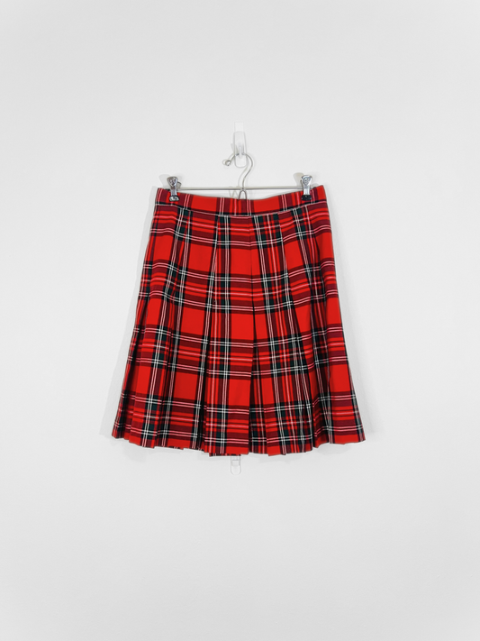 Plaid Skirt (Small)