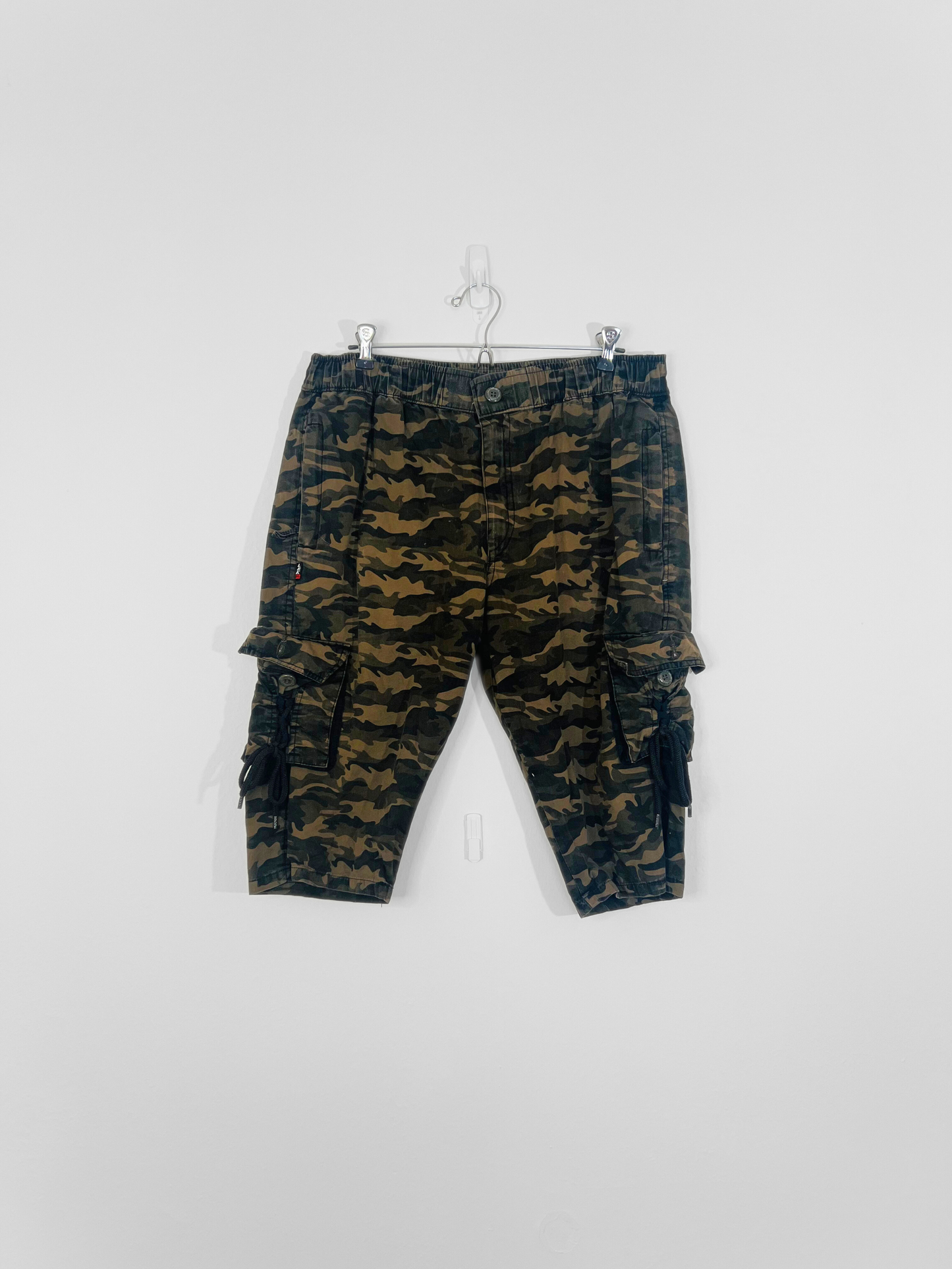 Camo Cargo Shorts (Large)