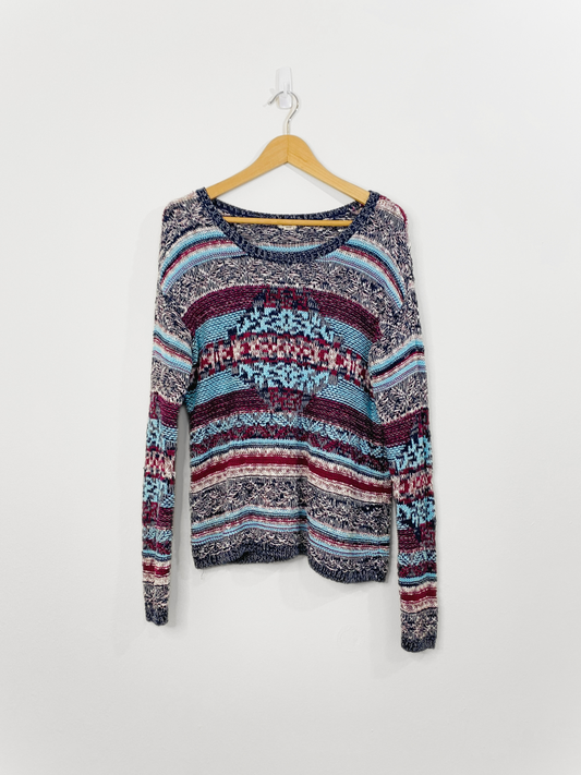 Multi Knit Sweater (M/L)
