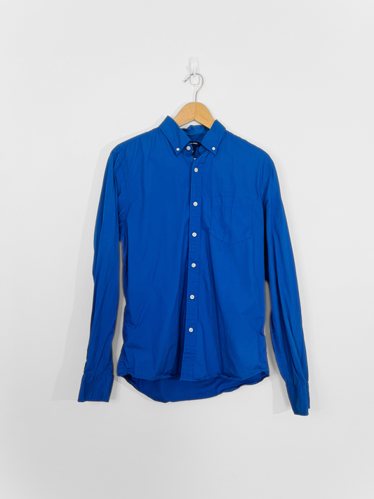 Blue Button-down Shirt (Small)