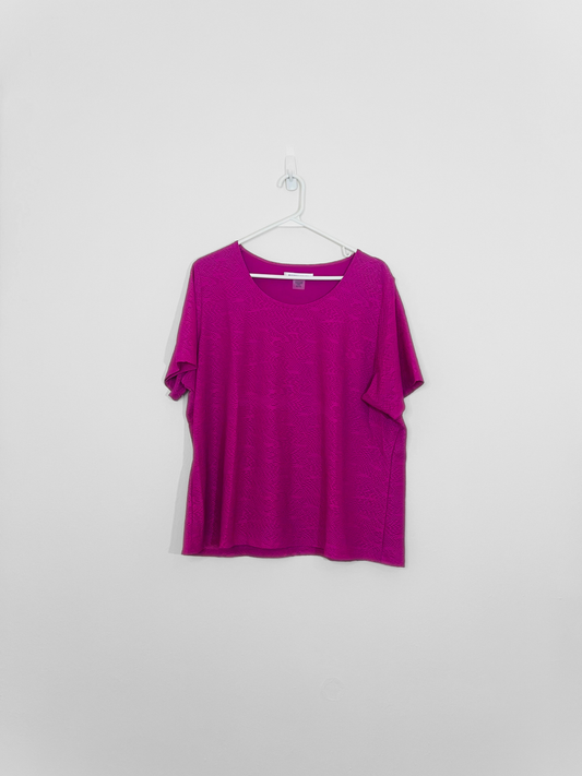 Fuchsia T-shirt (XL)
