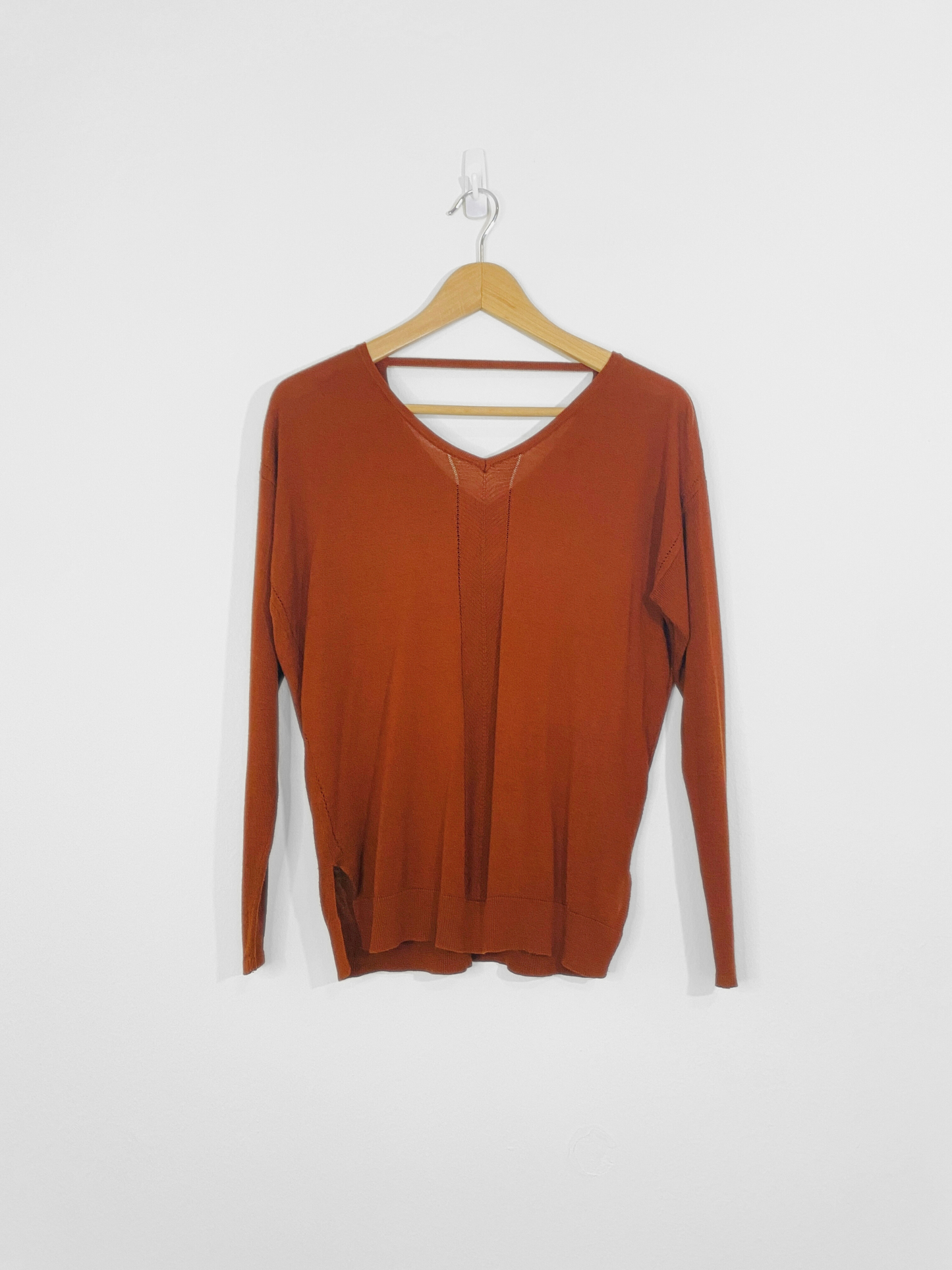 Burnt Orange Sweater (Medium)
