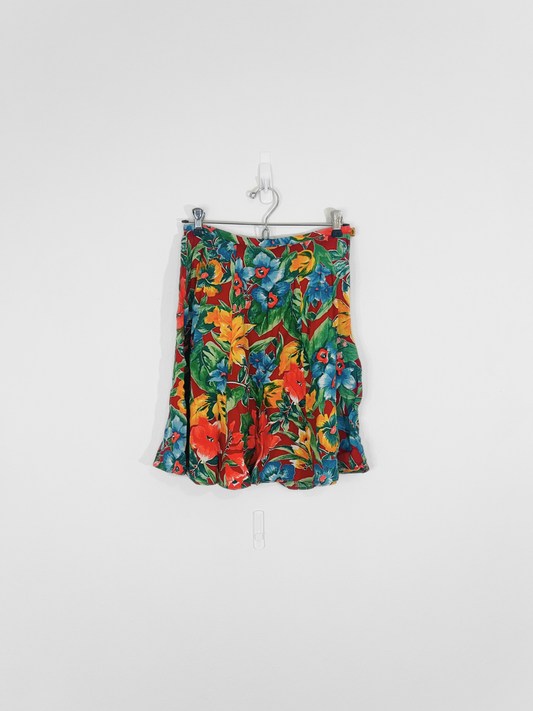 Floral Skirt (Size 6)