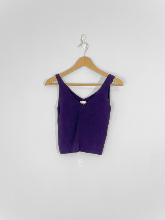 Purple Sweater Vest (Medium)