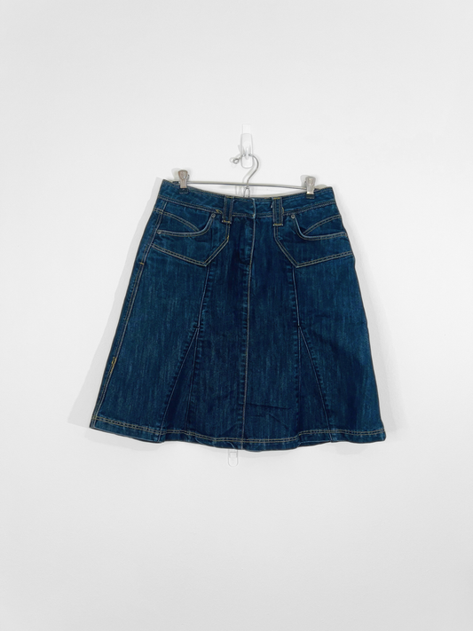 Denim Skirt (Size 8)